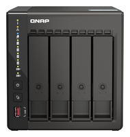 QNAP TS-453E NAS Tower Intel® Celeron® J6412 8 GB 0 TB QNAP QTS Black