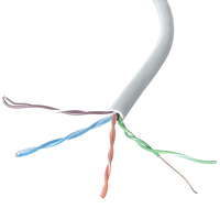 connektgear 305m Solid CAT5e UTP Network Cable Drum - 24AWG - Grey