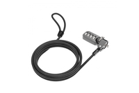 Compulocks T-bar Security Combination Cable Lock Black