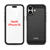 JLC Apple iPhone 16 Brushed Silicone Case