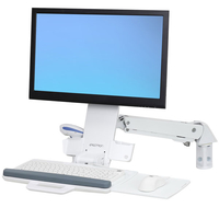 Ergotron StyleView monitor mount / stand 61 cm (24") Wall White