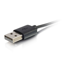 C2G 86050 lightning cable 1 m Black