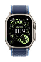 Apple MFT74ZM/A smart wearable accessory Band Blue Titanium, Polyester, Spandex, Nylon