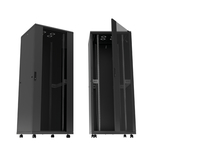 LogiLink D16S66B rack cabinet 16U Freestanding rack Black