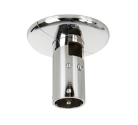 B-Tech SYSTEM 2 - Heavy Duty Ceiling / Floor Mount (Fixed) for Ø50mm Poles