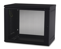 APC NetShelter WX AR109, 9U, 19inch patch cabinet, Wall mounting, Unassembled, 400MM deep