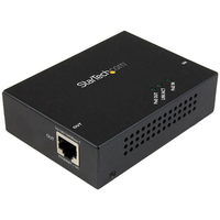 StarTech.com 1-Port Gigabit PoE+ Extender - 802.3at and 802.3af - 100 m (330 ft)