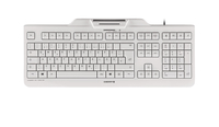 CHERRY KC 1000 SC keyboard Office USB QWERTY US English Grey