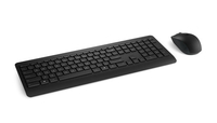 Microsoft 900 keyboard Mouse included Universal RF Wireless QWERTY UK English Black