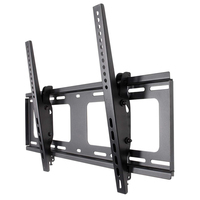 Manhattan Wall Mount for TV & Monitors (Tiltable), For screens 37" to 65", VESA compatibility: all between 200x200mm to 600x400mm - check the dimensions of the four mounting holes on back of screen to ensure it fits, Max 80kg, Black, Bracket