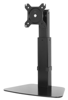 Manhattan Desk Mount for TV & Monitors (Gas Spring), Stand Assembly, Tilt/Swivel/Rotation/Height, For screens: 10" to 27", VESA compatibility: 75x75 and 100x100mm - check the dimensions of the four mounting holes on back of screen to ensure it fits, Max 8kg,Bracket