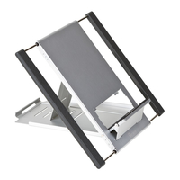 Posturite Slim Cool Black, Silver 43.2 cm (17")