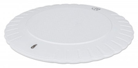 Manhattan Smartphone Wireless Charging Pad, 5W charging, QI certified, White, Micro-USB to USB-A cable included, Micro-USB input into pad, USB-A wall charger/input required (not included), Cable 0.5m, Three Year Warranty