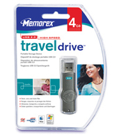Memorex TravelDrive 4GB USB flash drive