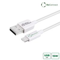 Microconnect ECO-LIGHTNING1 lightning cable 1 m White