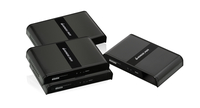 iogear GPLHDPROK3 AV extender AV transmitter & receiver Black