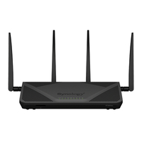 Synology RT2600AC wireless router Gigabit Ethernet Dual-band (2.4 GHz / 5 GHz) Black