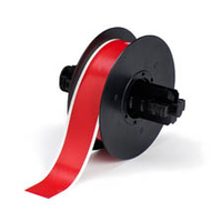 Brady 142025 label-making tape Red on white