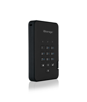 iStorage diskAshur² SSD 256GB Black | Secure Portable Solid State Drive |AES-XTS 256-bit Hardware Encryption | PIN protected | OS & Platform Independent | TAA Compliant |Brute force hack defence | Dust/Water Resistant