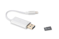 Ednet 31520 card reader USB 3.2 Gen 1 (3.1 Gen 1)/Lightning