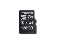 Integral 128GB MICRO SD CARD SDXC UHS-1 U3 CL10 V30 A1 UP TO R-100 MBS