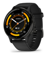 Garmin Venu 3 3.56 cm (1.4") AMOLED 45 mm Digital 454 x 454 pixels Touchscreen Black Wi-Fi GPS (satellite)