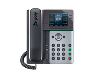 HP Poly Edge E300 IP Phone and PoE-enabled
