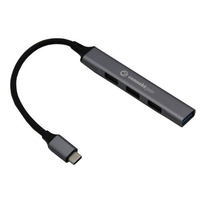 GroupGear 25-0065 interface hub USB Type-C 480 Mbit/s Grey