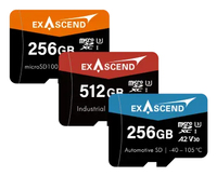 Exascend microSD100 128 GB MicroSD 3D TLC NAND Class 10