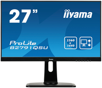 iiyama ProLite B2791QSU-B1 computer monitor 68.6 cm (27") 2560 x 1440 pixels Quad HD LED Black