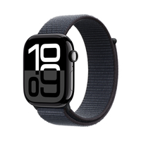 Apple Watch Series 10 (Demo) GPS + Cellular 46mm Jet Black Aluminium Case with Ink Sport Loop