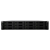 Synology RackStation RS3618xs NAS Rack (2U) Intel® Xeon® D D-1521 8 GB DDR4 0 TB DiskStation Manager Black