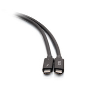 C2G 2.6ft (0.8m) ThunderboltTM 4 USB-C® Cable (40Gbps)