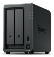 Synology DiskStation DS725+ NAS/storage server Ryzen Embedded R1600 4 GB DDR4 0 TB Black