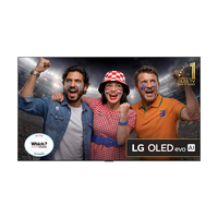 LG OLED77G54LW.AEK TV 195.6 cm (77") 4K Ultra HD Smart TV Wi-Fi Metallic