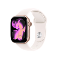 Apple Watch Series 11 GPS + Cellular (Demo) 42mm Rose Gold Aluminium Case with Light Blush Sport Band - S/M