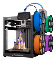 Flashforge AD5X Multi-Material 3D Printer 4-Color Printing 600mm/s Speed-Click Print with DIY IFS