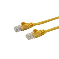 connektgear 20m RJ45 CAT5e UTP Stranded Flush Moulded Network Cable - 24AWG - Yellow