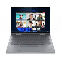 Lenovo ThinkPad X1 2-in-1 Gen 9 Intel Core Ultra 7 155U Hybrid (2-in-1) 35.6 cm (14") Touchscreen WUXGA 32 GB LPDDR5x-SDRAM 1 TB SSD Wi-Fi 6E (802.11ax) Windows 11 Pro UK English Grey