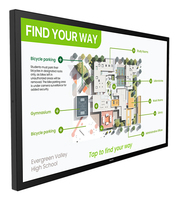 Philips 3000 series 55BDL3751T/00 Signage Display Interactive flat panel 138.4 cm (54.5") LCD Wi-Fi 450 cd/m² 4K Ultra HD Black Touchscreen Built-in processor Android