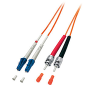 Equip LC/ST 50/125µm 5.0m InfiniBand/fibre optic cable 5 m Orange