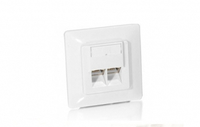 Equip Cat.5e German Modular Outlet Set