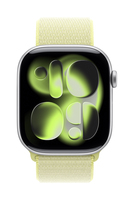 Apple MFFL4ZM/A smart wearable accessory Band Yellow Nylon, Recycled polyester, Spandex