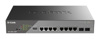 D-Link 10-Port Gigabit Ethernet PoE+ Surveillance Switch