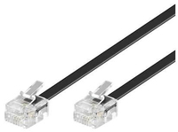 Microconnect MPK182 telephone cable 2 m Black