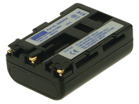 2-Power Digital Camera Battery 7.4V 1600mAh