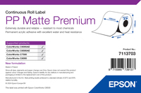 Epson PP Matte Label Premium, Continuous Roll, 105mm x 55m