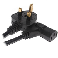 kenable 006854 power cable Black 5 m Power plug type G C13 coupler