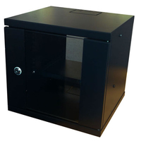 kenable 005812 rack cabinet 4U Wall mounted rack Black