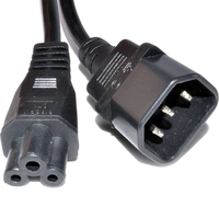 kenable 006966 power cable Black 1 m C14 coupler C5 coupler
